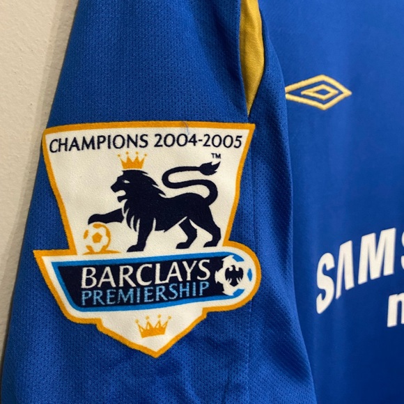 Chelsea 2005/2006 Drogba centenary home jersey - Picture 5 of 5